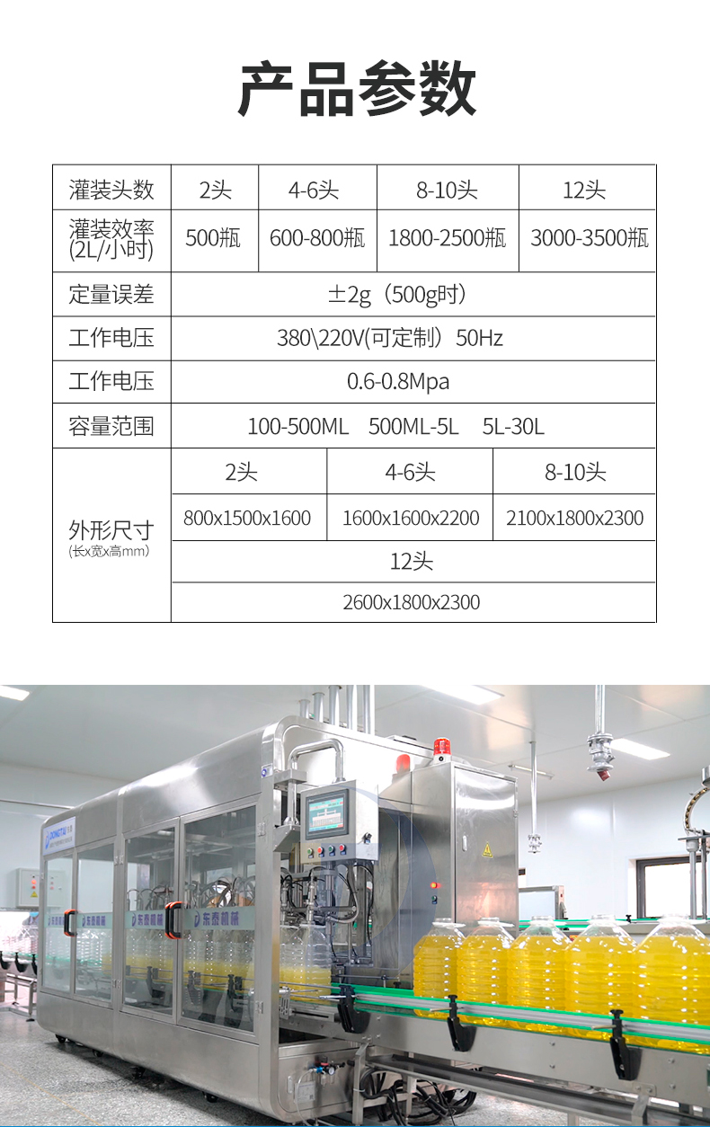 山東東泰機(jī)械帶你了解食用油灌裝機(jī)